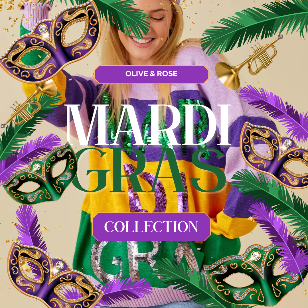 Mardi Gras Tricolor Fringe Top – Shop Olive and Rose