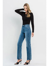 Brian High Rise Straight Jeans