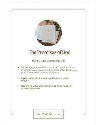 The Promises of God Book
