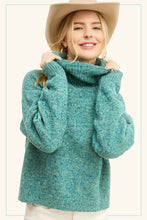 Parker Loose Fit Turtleneck Sweater