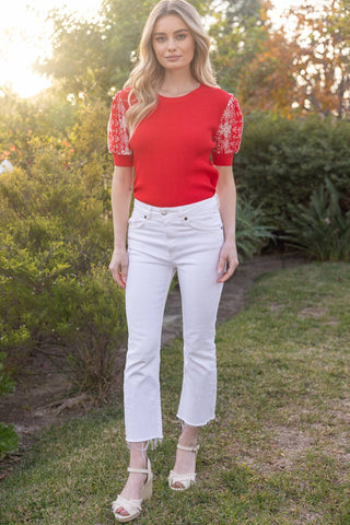 Tanya Floral Top