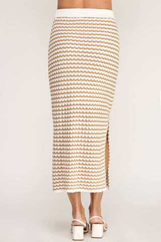 Estelle Crochet Midi Skirt