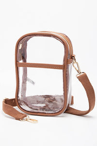 Gillian Clear Crossbody Bag