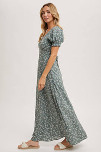 Boho Floral Maxi Dress