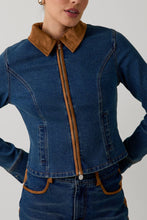 Lola Denim Zip Up Jacket