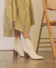 The Harmony Beige Western Bootie