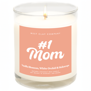 #1 Mom Candle