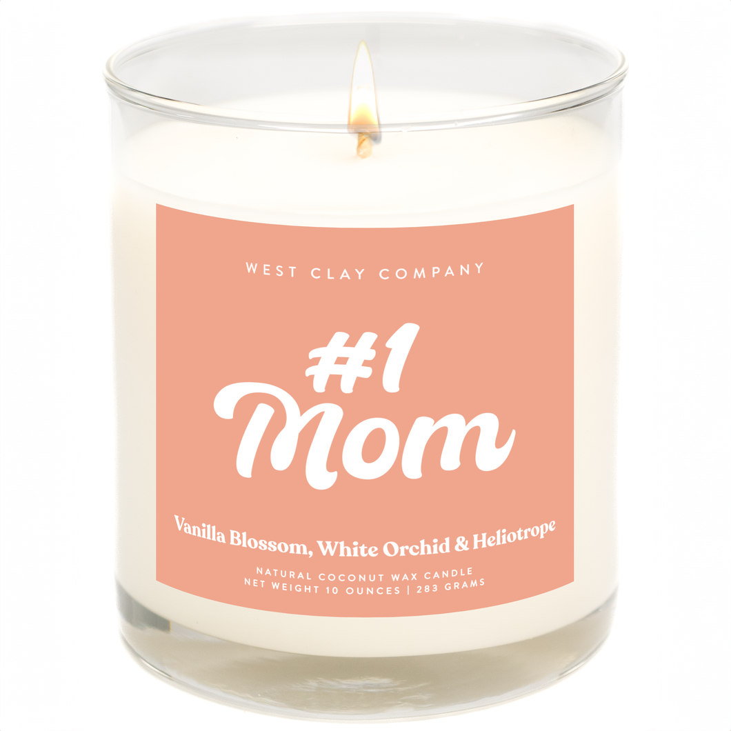 #1 Mom Candle