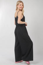 Blake Wide Leg Jumpsuit in Black