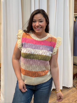 Sweet as Spring Knit Top