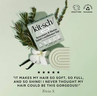 Rosemary & Biotin Volumizing Shampoo & Conditioner Bar Set