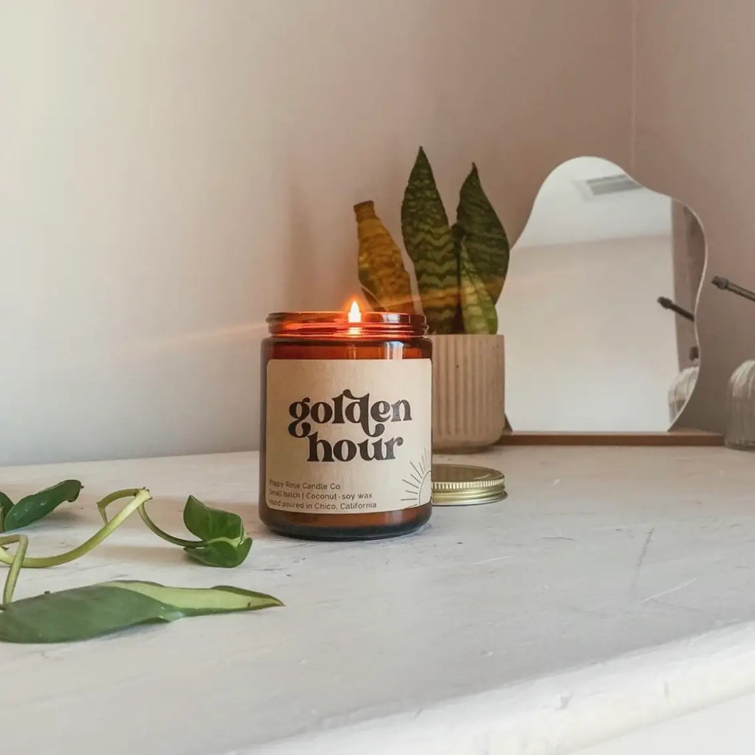 Golden Hour by Poppy Rose Candle