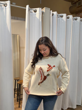 Flying Duck Duo Knit Sweater
