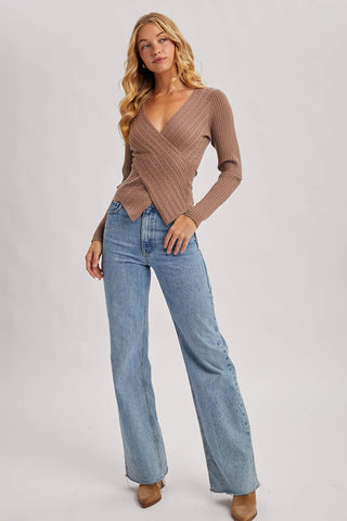 The Everly Wrap Knit