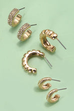 Arie Huggie Hoop Earrings - Trio