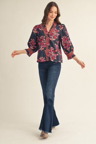 Reese Floral Top