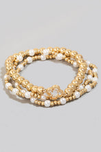 Ayla Pearl Beaded Bracelet Set