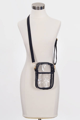Gillian Clear Crossbody Bag