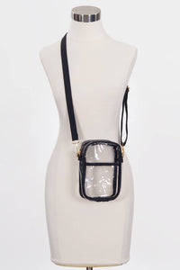 Gillian Clear Crossbody Bag