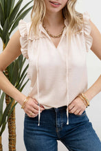 Victoria Ruffle Top in Ivory