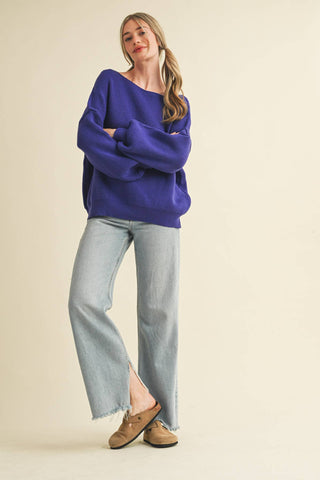 Jules Boat Neck Sweater