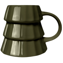 Tree Coffee Mug in Green
