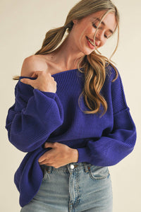Jules Boat Neck Sweater