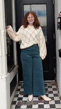 Taylor Diamond Cutout Knit Sweater