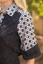 Marlo Floral Button-up Top