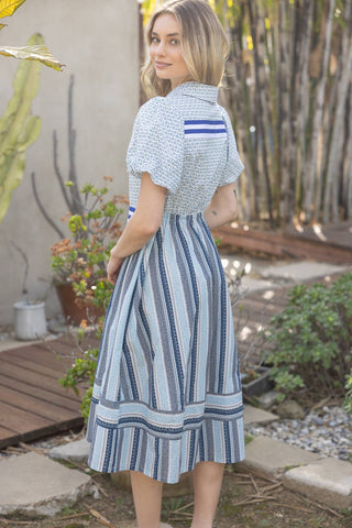 Charlotte Collared Midi Dress