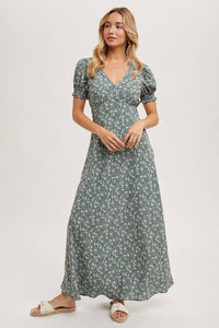 Boho Floral Maxi Dress