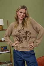 Adela Horse Knit Sweater