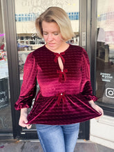 Feeling Festive Bow Tie Top