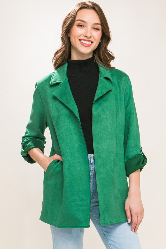Mind On You Lapel Coat
