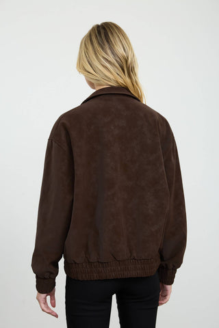 Maisie Vegan Suede Jacket