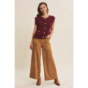 James Buttery Soft Wide Leg Pants