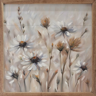Neutral Daisy Field
