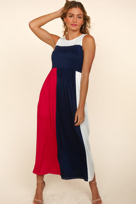 Fit and Flare Patriotic Dress
