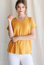 Elaine Top in Mustard