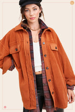 Quinn Loose Fit Button Down Shacket