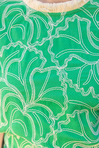 Frances Embroidered Top