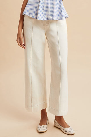 Annie Denim in White