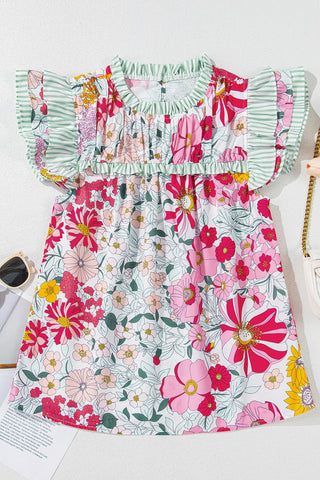 Ivy Ruffled Floral Top