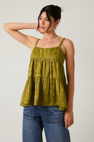 Dahlia Tiered Woven Top