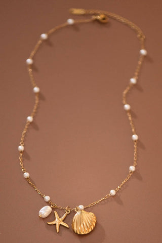 Beach Charm Necklace