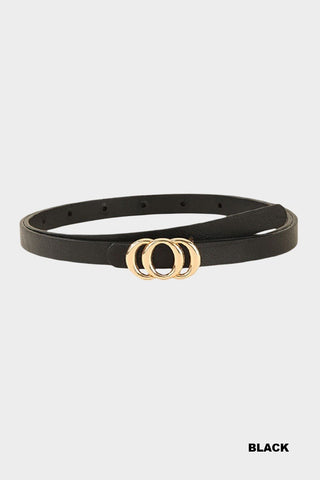 Harlow Belt in Black