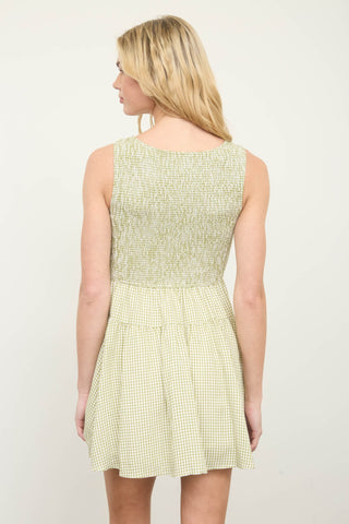 Soft Bloom Mini Dress