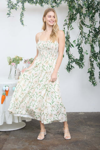 April Bloom Midi Dress
