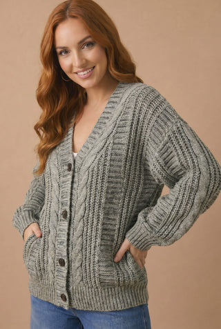 Paloma Oversized Knit Cardigan