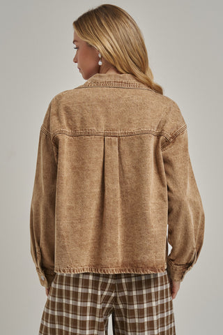 Backroad Bonfire Shacket